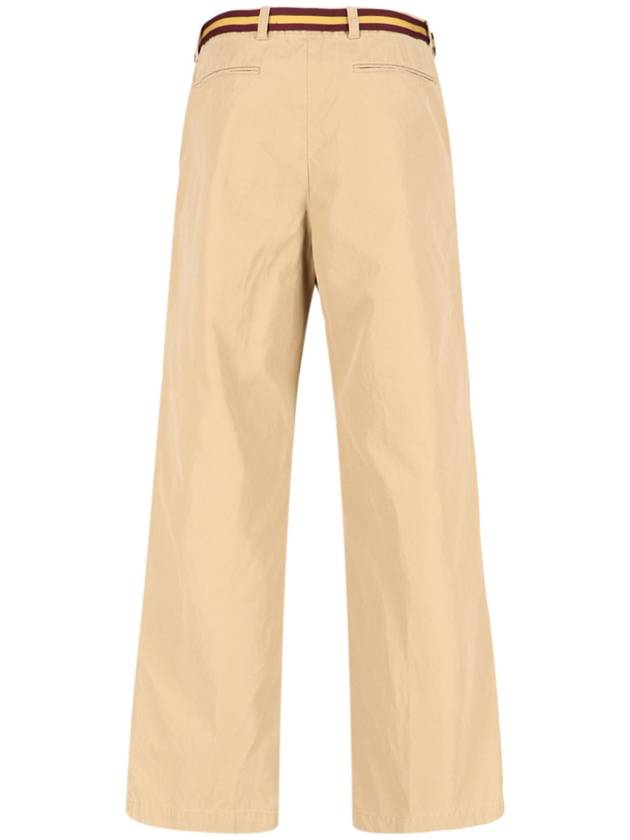 Dries Van Noten Trousers Beige - DRIES VAN NOTEN - BALAAN 2