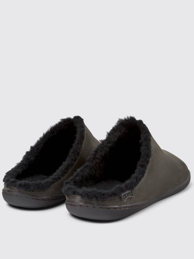 Peu Nubuck Slippers Dark Grey - CAMPER - BALAAN 4