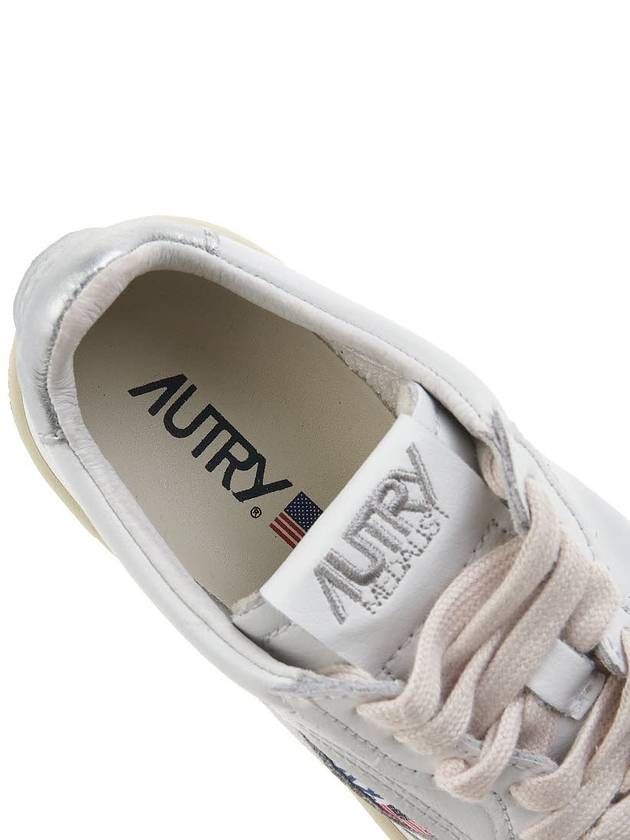 Medalist Silver Tab Low Top Sneakers White - AUTRY - BALAAN 8