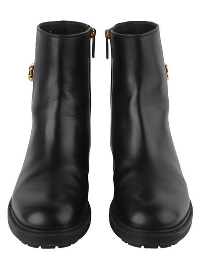 KDI956VEA Montaine 30 Black Gold Angle Boots 38 1 Size 2 Department Store Invoice Copy 33554Y - DIOR - BALAAN 2