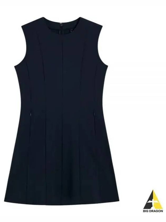 Golf Jasmin Short Dress Navy - J.LINDEBERG - BALAAN 2