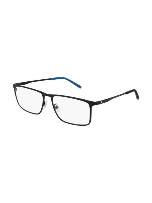 Eyewear Square Metal Glasses Black - MONTBLANC - BALAAN.