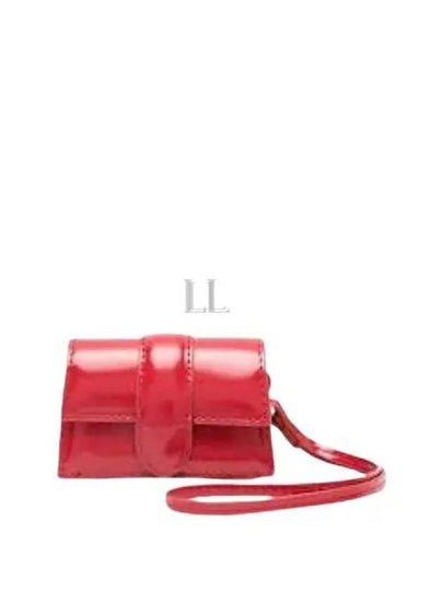 Le Porte Bambino Mini Flap Airpods Case Red - JACQUEMUS - BALAAN 2