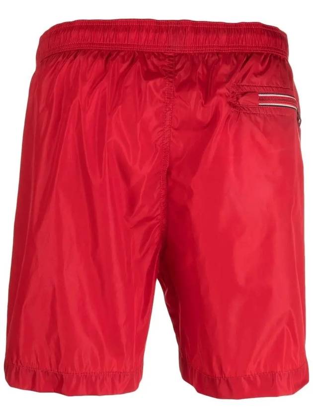 Men s logo patch shorts swim pants red 2C00007 53326 455 - MONCLER - BALAAN 3