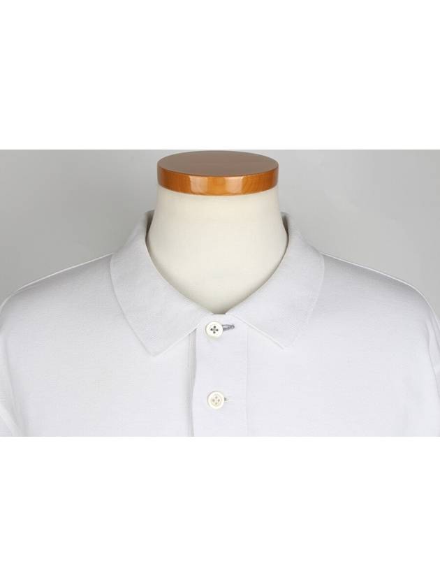 Embroidered Logo PK Short Sleeve Collar XL - BRUNELLO CUCINELLI - BALAAN 5