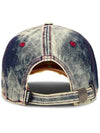 C Seymon Denim Ball Cap Blue - DIESEL - BALAAN 4