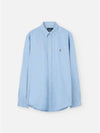 Embroidery Pony Oxford Long Sleeve Shirt Blue - POLO RALPH LAUREN - BALAAN 2