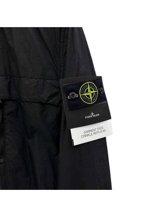 Garment Dyed Crinkle Reps R Nylon Jacket Black - STONE ISLAND - BALAAN 5