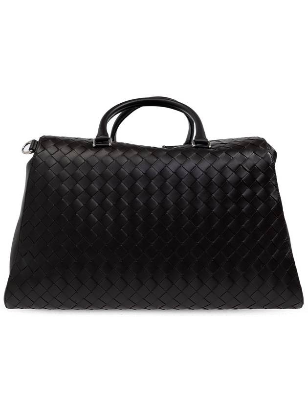 Bottega Veneta Leather Carry-on Bag, Men's, Brown - BOTTEGA VENETA - BALAAN 3