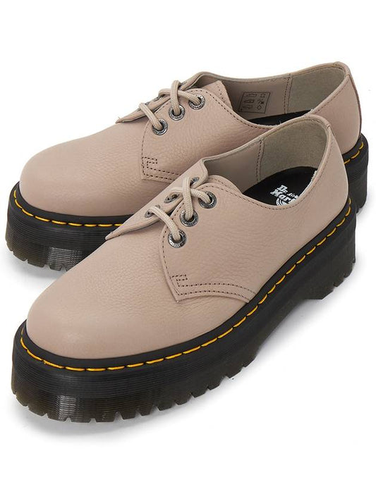 1461 II Pisa Leather Platform Derby Beige - DR. MARTENS - BALAAN 2