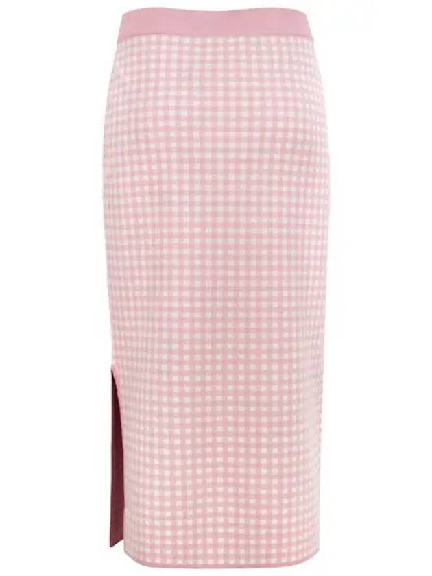 24SS Pink Dalmine Jacquard Pencil Skirt DALMINE 001 - MAX MARA - BALAAN 2