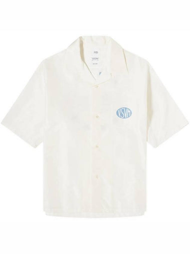 Crosby Silk Short Sleeve Shirt White - VISVIM - BALAAN 1