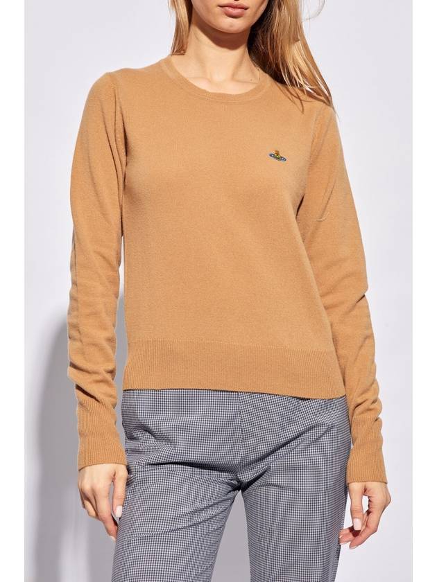 Bea Jumper Knit Top Camel - VIVIENNE WESTWOOD - BALAAN 2