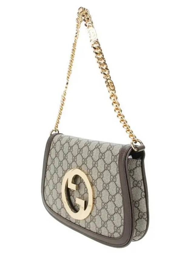 Blondie GG Canvas Shoulder Bag Beige - GUCCI - BALAAN 3