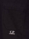 Small Logo Pocket Cotton Short Sleeve T-Shirt Black - CP COMPANY - BALAAN 8