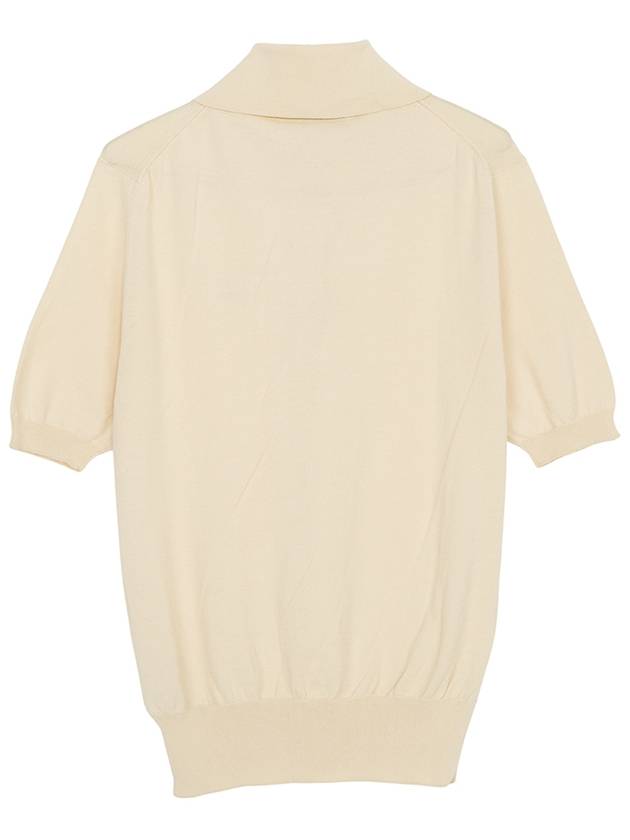 Logo Knit Top Cream - VIVIENNE WESTWOOD - BALAAN 3