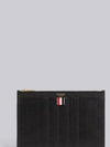 Debossed Pebble Clutch Bag Black - THOM BROWNE - BALAAN 2