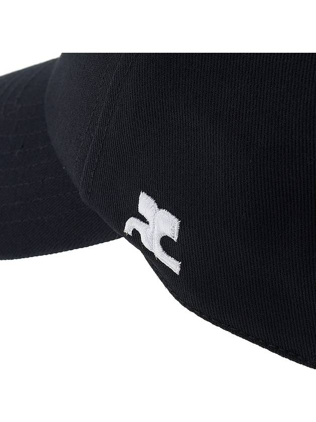 Signature AC Cotton Ball Cap Black - COURREGES - BALAAN 10