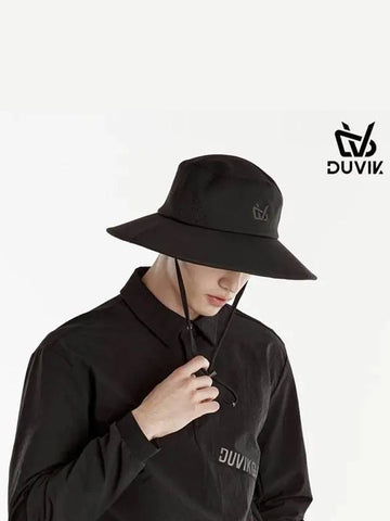 Wide Punching Bucket Hat Bungeoji Hat DE1MAP803BK - DUVIK - BALAAN 1