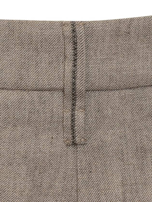 24 ss Linen Pants WITH Lurex Effect MH567P8492C002 B0650999441 - BRUNELLO CUCINELLI - BALAAN 5