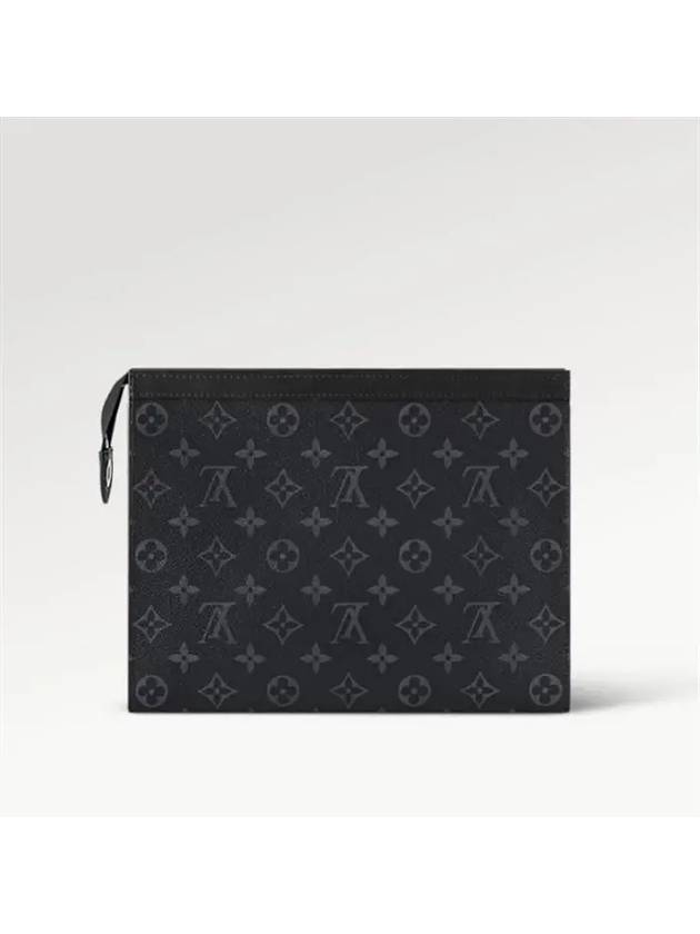 Pochette Voyage Monogram Eclipse Pouch Bag Black - LOUIS VUITTON - BALAAN 6