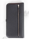 Dogon Recto long wallet black silver - HERMES - BALAAN 4