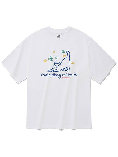 Okay short sleeve t shirt white - RADINEO - BALAAN 1