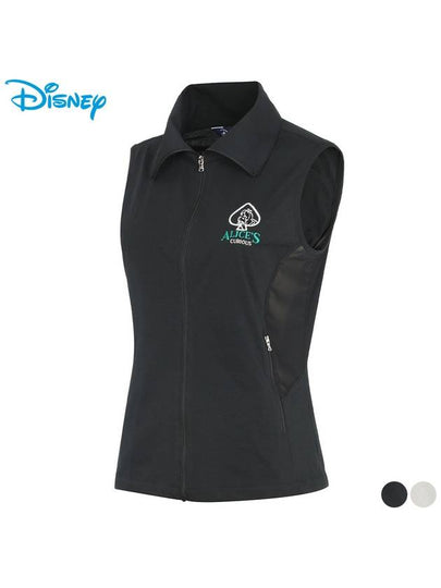 Collar Zip-up Woven Vest Vest DN1LJV008 - DISNEY GOLF - BALAAN 2