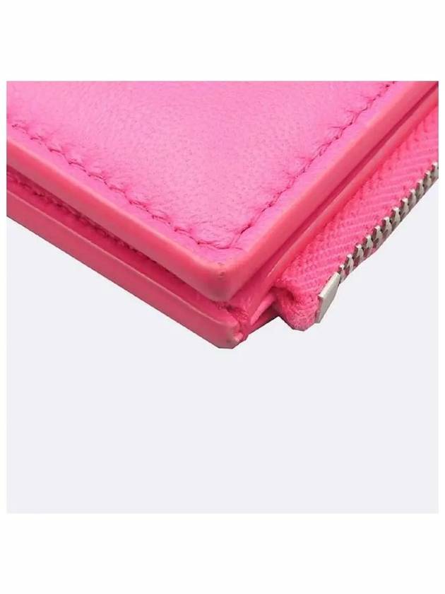 pink half wallet - BOTTEGA VENETA - BALAAN 4