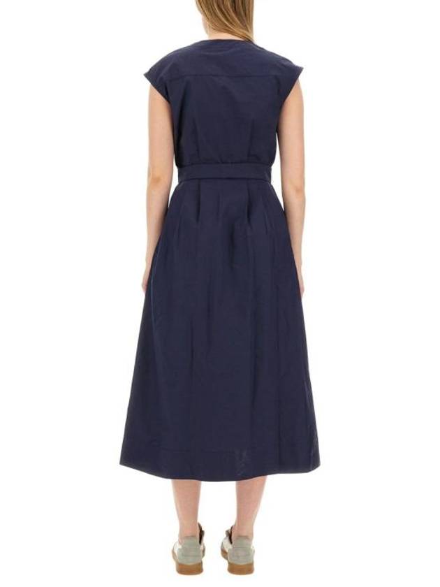 Willow Long Dress Dark Navy Blue - A.P.C. - BALAAN 4