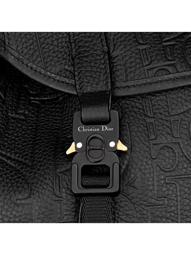 Hit Road Grained Calfskin Backpack Black - DIOR - BALAAN 7