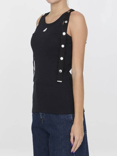 Snap-Button Tank Top - THE ATTICO - BALAAN 2