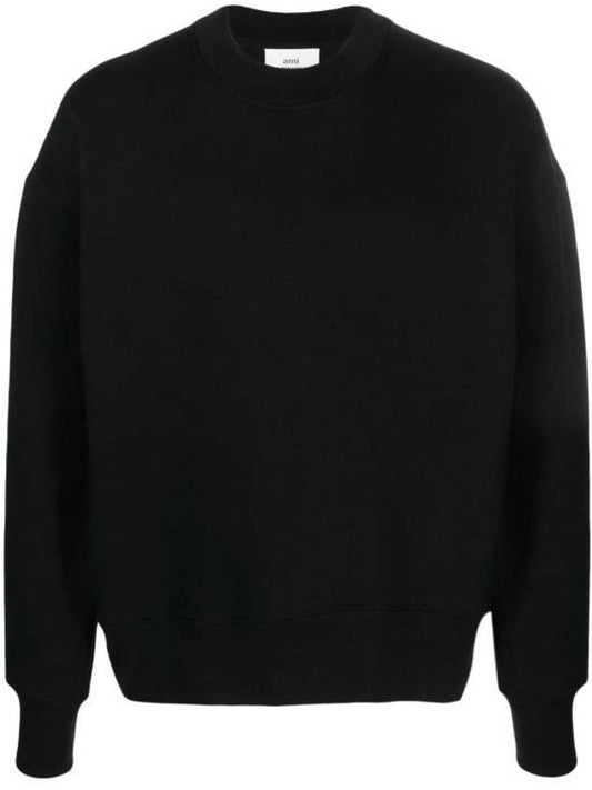 Alexandre Mattiussi Embroidered Logo Sweatshirt Black - AMI - BALAAN 1