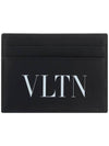 VLTN Card Wallet Black - VALENTINO - BALAAN 1