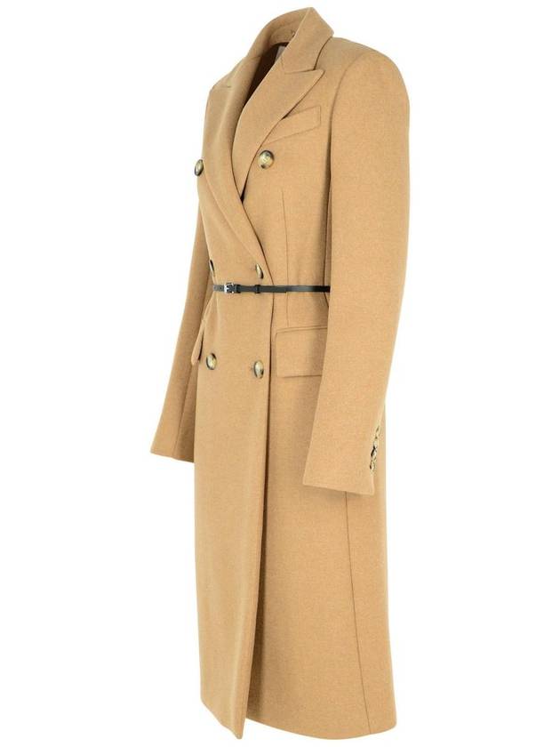 Sportmax 'Ghia' Brown Cashmere Blend Coat - MAX MARA SPORTMAX - BALAAN 2