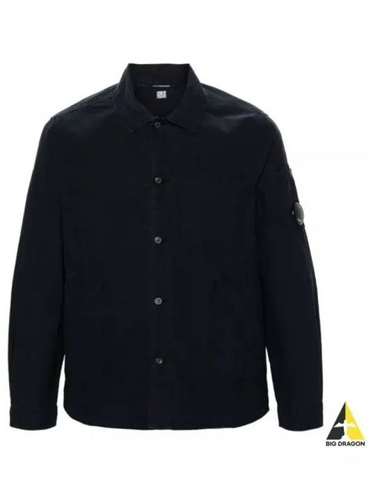 Ottoman Workwear Long Sleeve Shirt Black - CP COMPANY - BALAAN 2