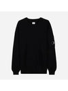 Lens Detail Crew Neck Knit Top Black - CP COMPANY - BALAAN 2