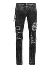 T99 Steel Logo Slim Fit Men's Jeans FABCMDT3072PDE004N - PHILIPP PLEIN - BALAAN 1