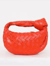 Jodie Intrecciato Small Tote Bag Orange - BOTTEGA VENETA - BALAAN 2