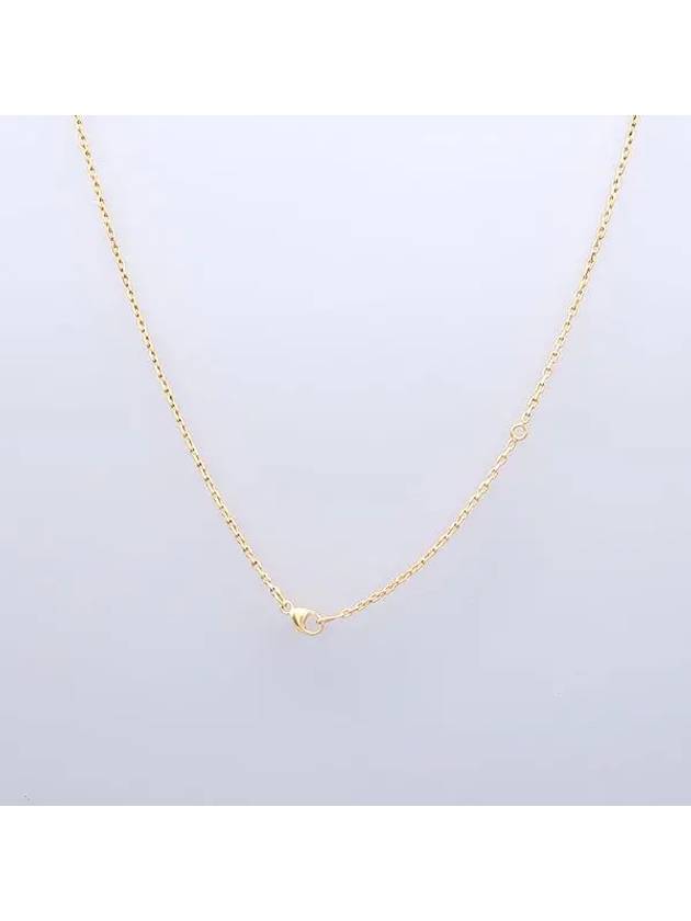 H078852CC Swift Calfskin Gold Plated O Kelly Small Necklace - HERMES - BALAAN 3