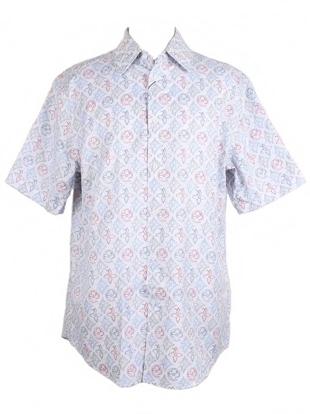 Short Sleeved Signature Sleeve Shirt XL - LOUIS VUITTON - BALAAN 1