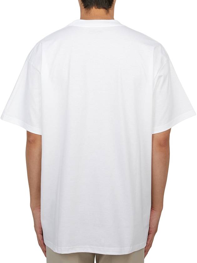 JF White Drip T shirt I03316002XX - CARHARTT WIP - BALAAN 4