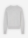 Fox Head Intarsia Comfort Knit Top Light Grey - MAISON KITSUNE - BALAAN 3