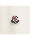 High Neck Padded Wool Cardigan White - MONCLER - BALAAN 5