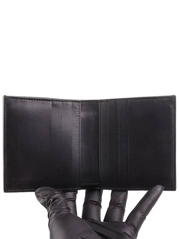 Slim Folder Half Wallet Black - BOTTEGA VENETA - BALAAN 3