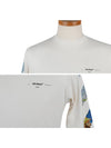 Diag Colored Arrow Long Sleeve T-Shirt White - OFF WHITE - BALAAN 6