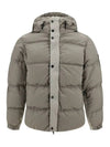 41419 Nylon Metal Econyl Hooded Down Jacket Grey - STONE ISLAND - BALAAN 2