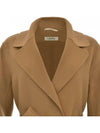 22FW LUCI Belted Wool Coat Camel 90160823 045 - MAX MARA - BALAAN 4