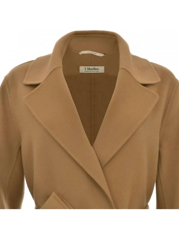 22FW LUCI Belted Wool Coat Camel 90160823 045 - MAX MARA - BALAAN 4