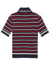 Striped Round Sailor Collar Sweater OF2713LANAVY - ONOFF - BALAAN 2